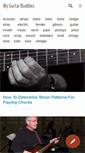 Mobile Screenshot of myguitarbuddies.com